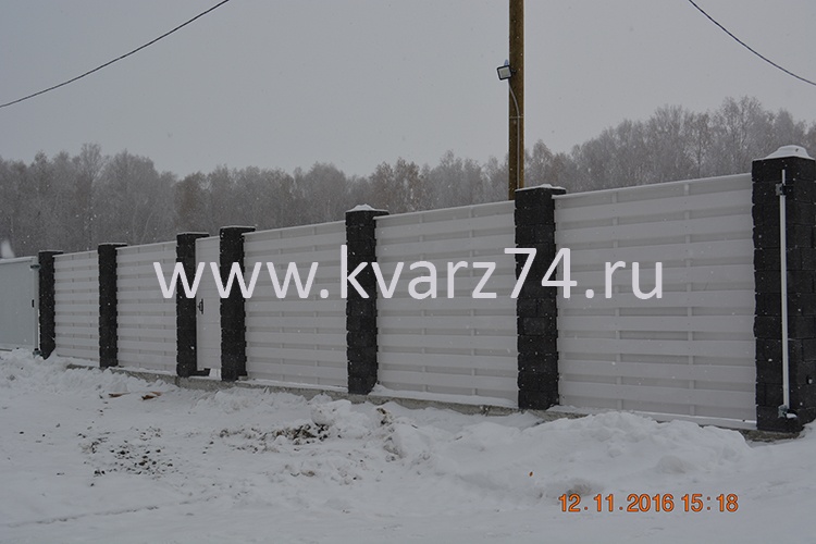 Заборные Конструкции В Челябинске Продажа С Фото
